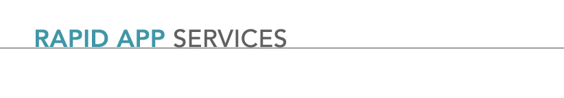 Rapid App Services